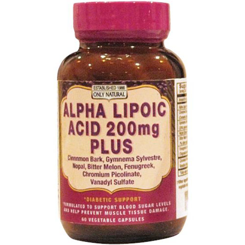 Alpha Lipoic Acid Plus, 60 Vegicaps, Only Natural Inc.