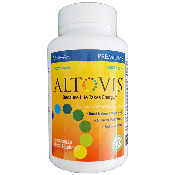 Altovis Natural Energy Pill, 30 Capsules, Vianda