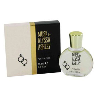 Houbigant Alyssa Ashley Musk Perfume for Women, Perfumed Oil, 0.5 oz, Houbigant