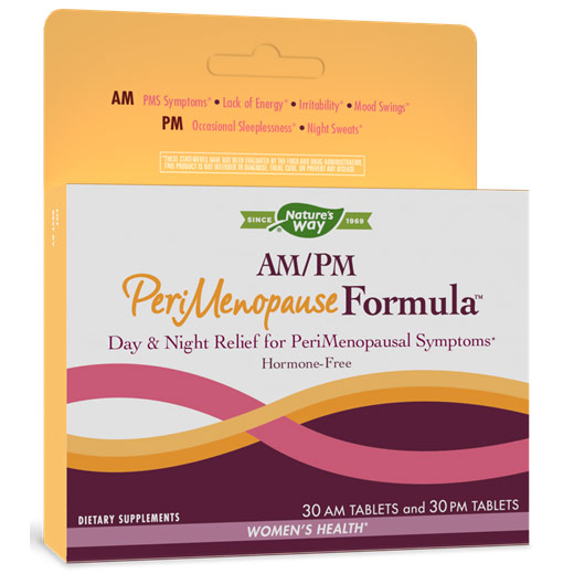 AM/PM PeriMenopause Formula, 60 Tablets, Enzymatic Therapy