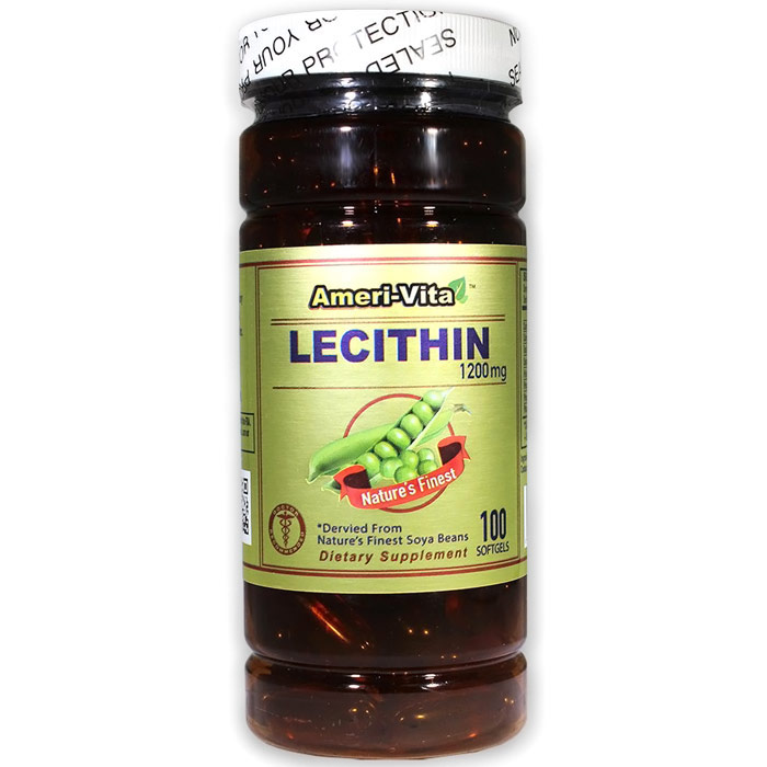 Lecithin 1200 mg, 100 Softgels, Ameri-Vita