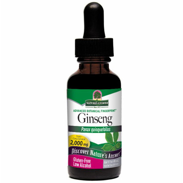 American Ginseng Root Extract Liquid 1 oz from Natures Answer