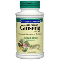 Nature's Answer American Ginseng Root 60 caps from Nature's Answer