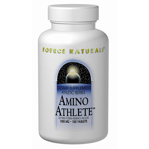 Amino Athlete with 23 Amino Acids, 100 tabs from Source Naturals