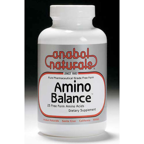 Amino Balance 500mg, 120 Capsules, Anabol Naturals