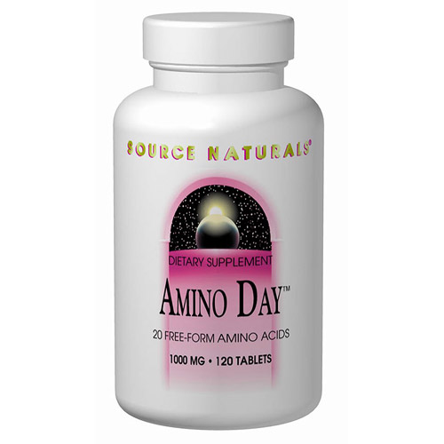 Source Naturals Amino Day with 20 Amino Acids, 120 tabs from Source Naturals