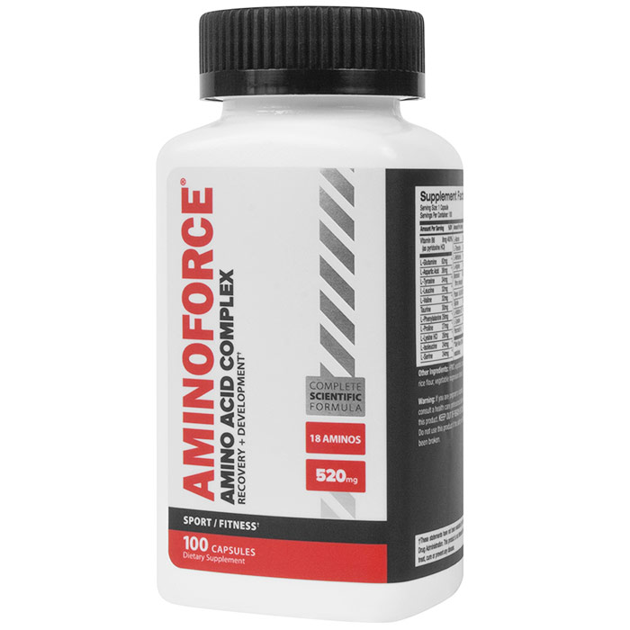 Aminoforce, Amino Acid Complex, 100 Capsules, Newton-Everett