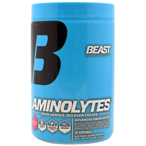 Aminolytes Powder, Advanced Amino Matrix, 30 Servings, Beast Sports Nutrition