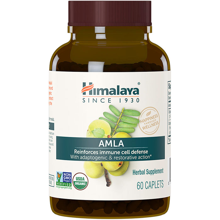 Organic Amla, Immune Support, 60 Caplets, Himalaya Herbal Healthcare