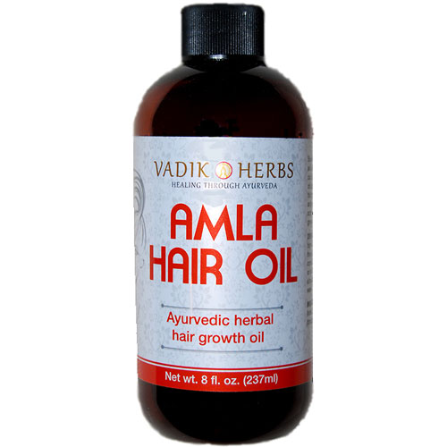 Amla Hair Oil, 8 oz, Vadik Herbs (Bazaar of India)