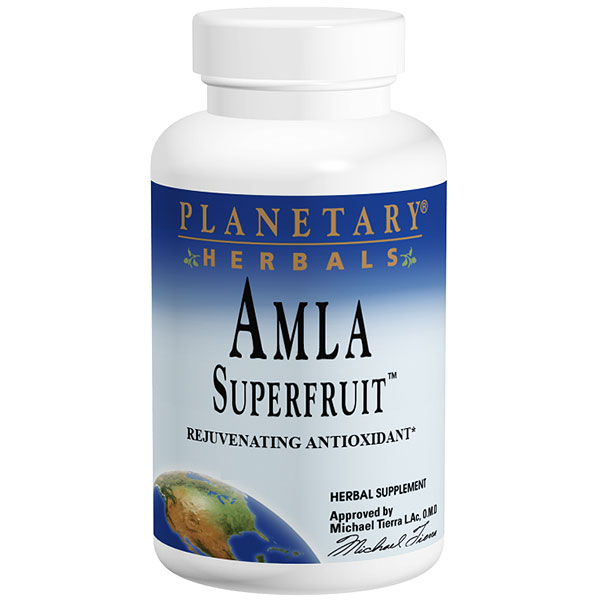 Amla Super Fruit 500 mg, Value Size, 240 Tablets, Planetary Herbals