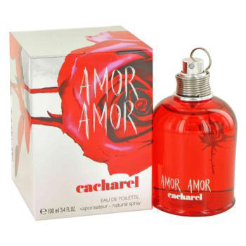 Amor Amor Perfume for Women, Eau De Toilette Spray, 3.4 oz, Cacharel Perfume