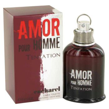 Amor Pour Homme Tentation Cologne for Men, Eau De Toilette Spray, 1.3 oz, Cacharel Perfume