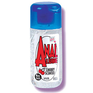 Anal Lube Cherry, 6 oz, California Exotic Novelties