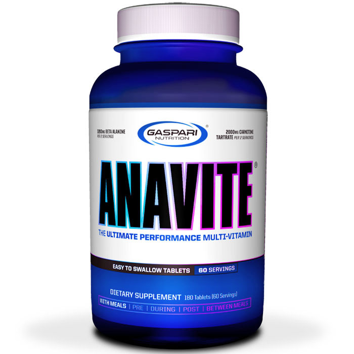 AnaVite, Performance Enhancing Multivitamin, 180 Tablets, Gaspari Nutrition