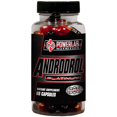 Powerlab Nutrition Androdrol Platinum, 60 Capsules, Powerlab Nutrition