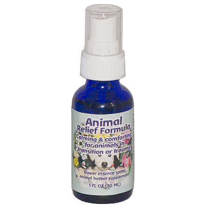 Flower Essence Services Animal Relief Formula Spray, 1 oz, Flower Essence Services