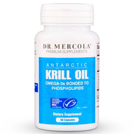 Antarctic Krill Oil, 60 Capsules, Dr. Mercola