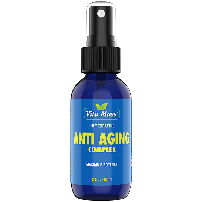 Anti Aging Complex Homeopathic Oral Spray, 2 oz (60 ml), Vita Mass
