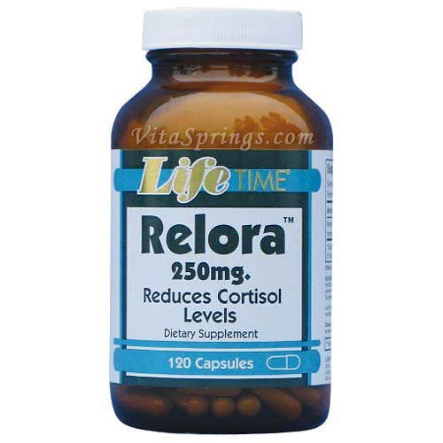 Anti Anxiety Relora 250 mg, 120 Capsules, LifeTime