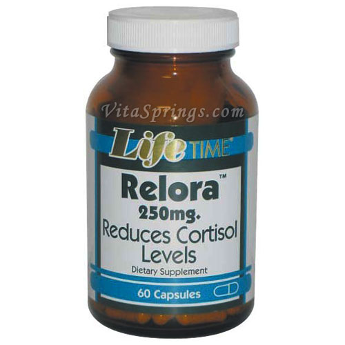 Anti Anxiety Relora 250 mg, 60 Capsules, LifeTime