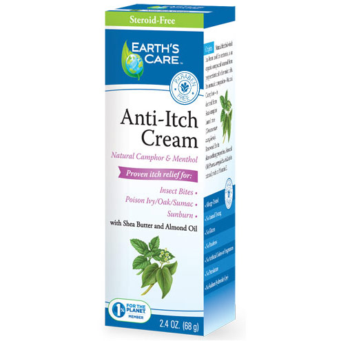Anti-Itch Cream, 2.4 oz, Earths Care