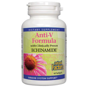 Natural Factors Anti-V Anti Viral Formula, 120 Softgels, Natural Factors
