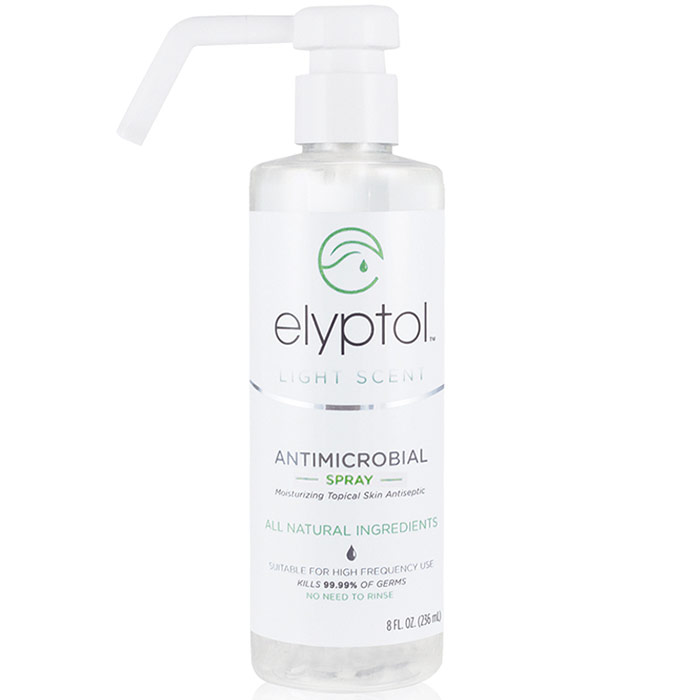 Antimicrobial Hand Sanitizer Spray, 8 oz, Elyptol