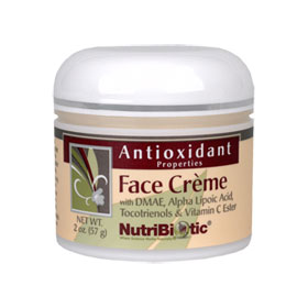 Antioxidant Properties Face Cream, Tissue Revitalizing, 2 oz, NutriBiotic