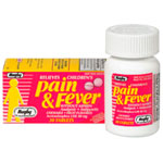 APAP 80 mg Pain & Fever Child Fruit Chew, 30 Tablets, Watson Rugby