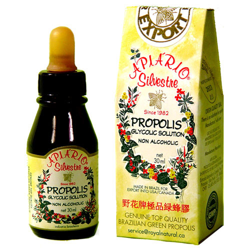 Royal Natural Products Apiario Silvestre Green Propolis, 30 ml, Royal Natural Products