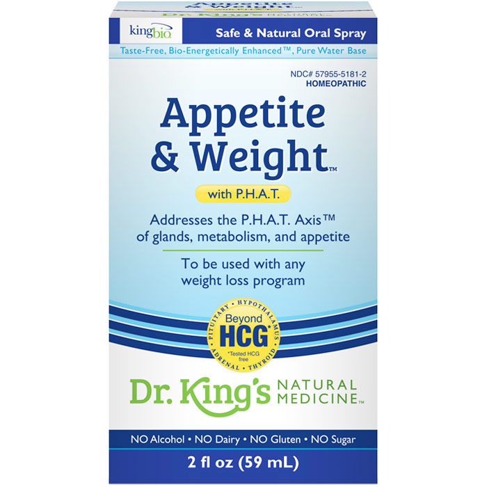 Appetite & Weight with P.H.A.T., 2 oz, Dr. Kings by King Bio