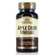 Apple Cider Vinegar, 100 Tablets, Windmill Health Products