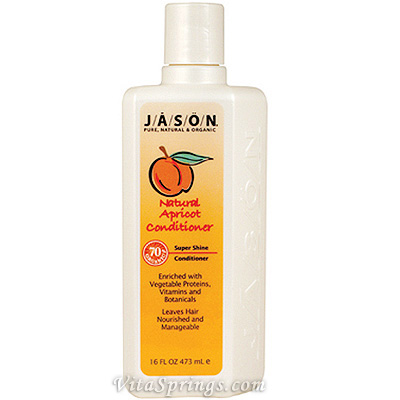 Jason Natural Apricot Keratin Conditioner 16 oz, Jason Natural