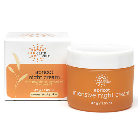 Earth Science Apricot Night Cream, 2 oz, Earth Science