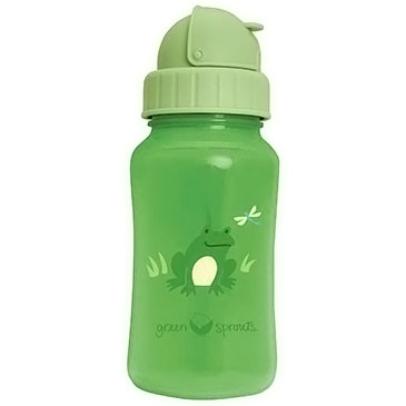 Green Sprouts Baby Feeding Aqua Bottle, Green, 10 oz, Green Sprouts
