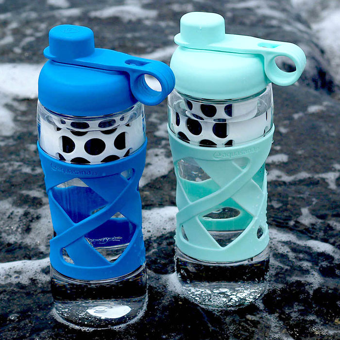 Aquasana Active Clean Filtered Water Bottle, 2 Pack