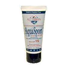All Terrain AquaSport Sunscreen SPF 15, 3 oz, All Terrain