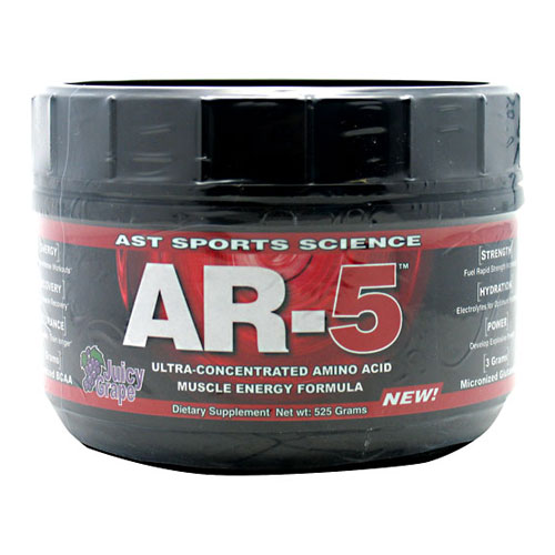 AST Sports Science AR-5 Powder, Ultra-concentrated Amino Acid Muscle Energy Formula, 525 g, AST Sports Science