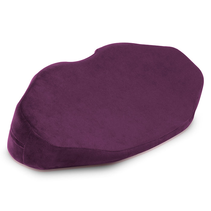 Arche Wedge Sensual Positioning Pillow - Microvelvet Aubergine, Liberator Bedroom Adventure Gear