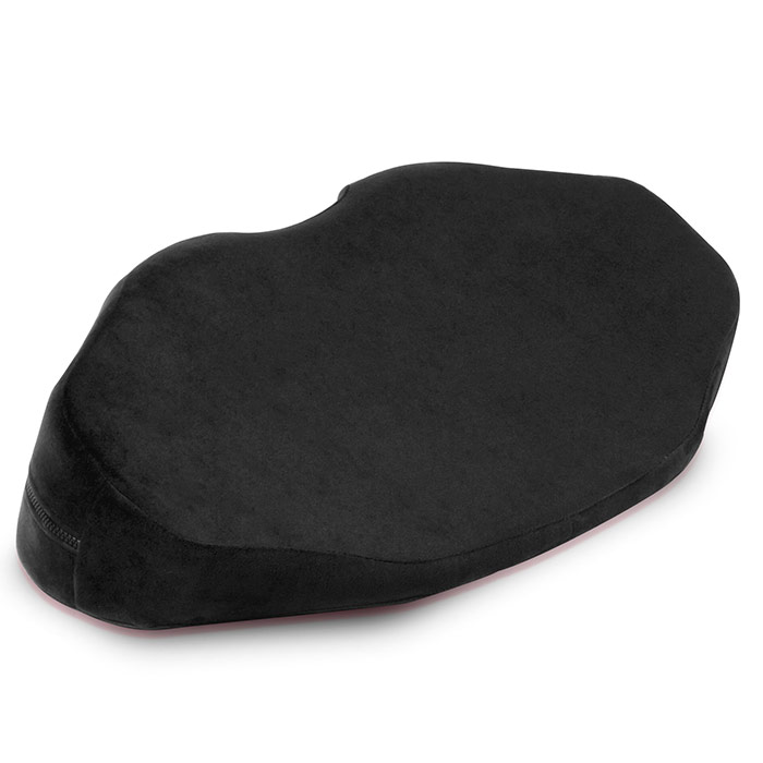 Arche Wedge Sensual Positioning Pillow - Microvelvet Black, Liberator Bedroom Adventure Gear