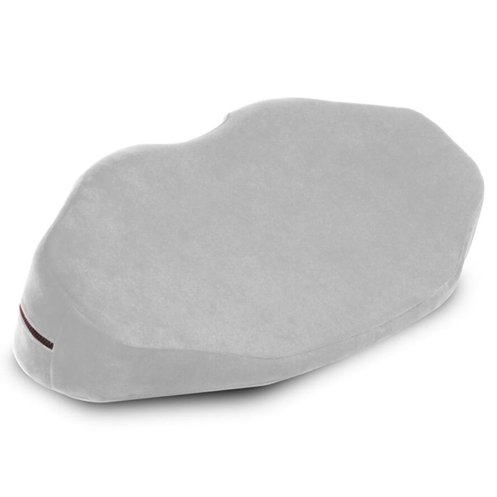 Arche Wedge Sensual Positioning Pillow - Microvelvet Grey, Liberator Bedroom Adventure Gear