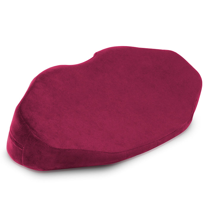 Arche Wedge Sensual Positioning Pillow - Microvelvet Merlot, Liberator Bedroom Adventure Gear