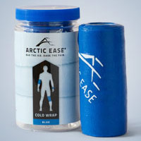 Arctic Ease Arctic Ease Cold Therapy Wrap, Reuseable Cryotherapy Wrap, 4 x 60 Inch, Blue