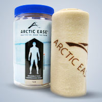 Arctic Ease Arctic Ease Cold Therapy Wrap, Reuseable Cryotherapy Wrap, 4 x 60 Inch, Tan