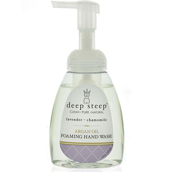 Argan Oil Foaming Hand Wash - Lavender Chamomile, 8 oz, Deep Steep