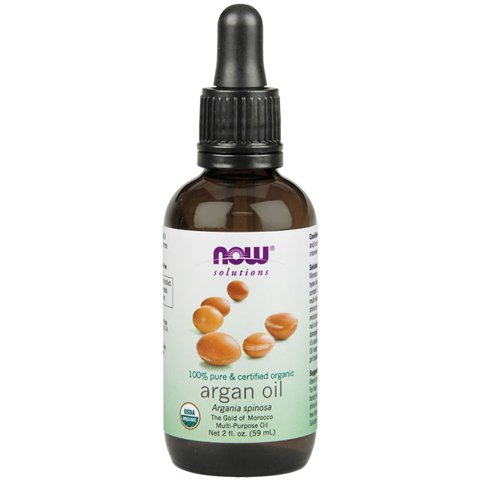 Argan Oil 100% Pure, Organic, 2 oz, NOW Foods