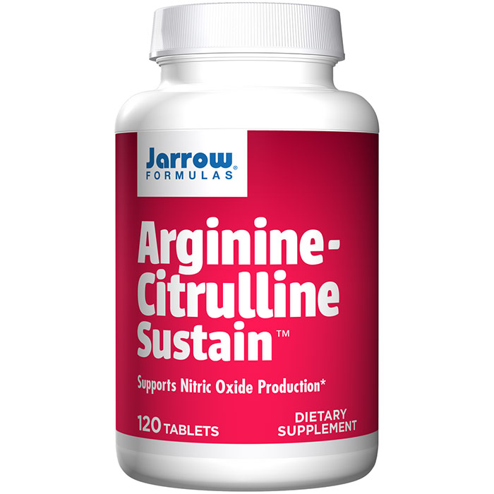 Arginine-Citrulline Sustain, 120 Tablets, Jarrow Formulas