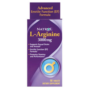 Natrol L-Arginine 3000 mg, 90 Tablets, Natrol