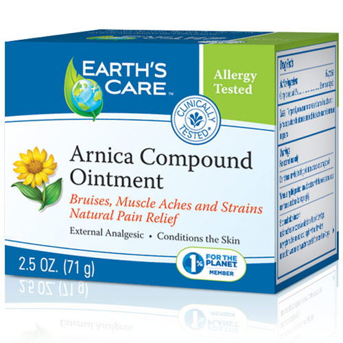 Arnica Compound Ointment, 2.5 oz, Earths Care